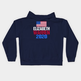 Elizabeth Warren For President 2020 Kids Hoodie